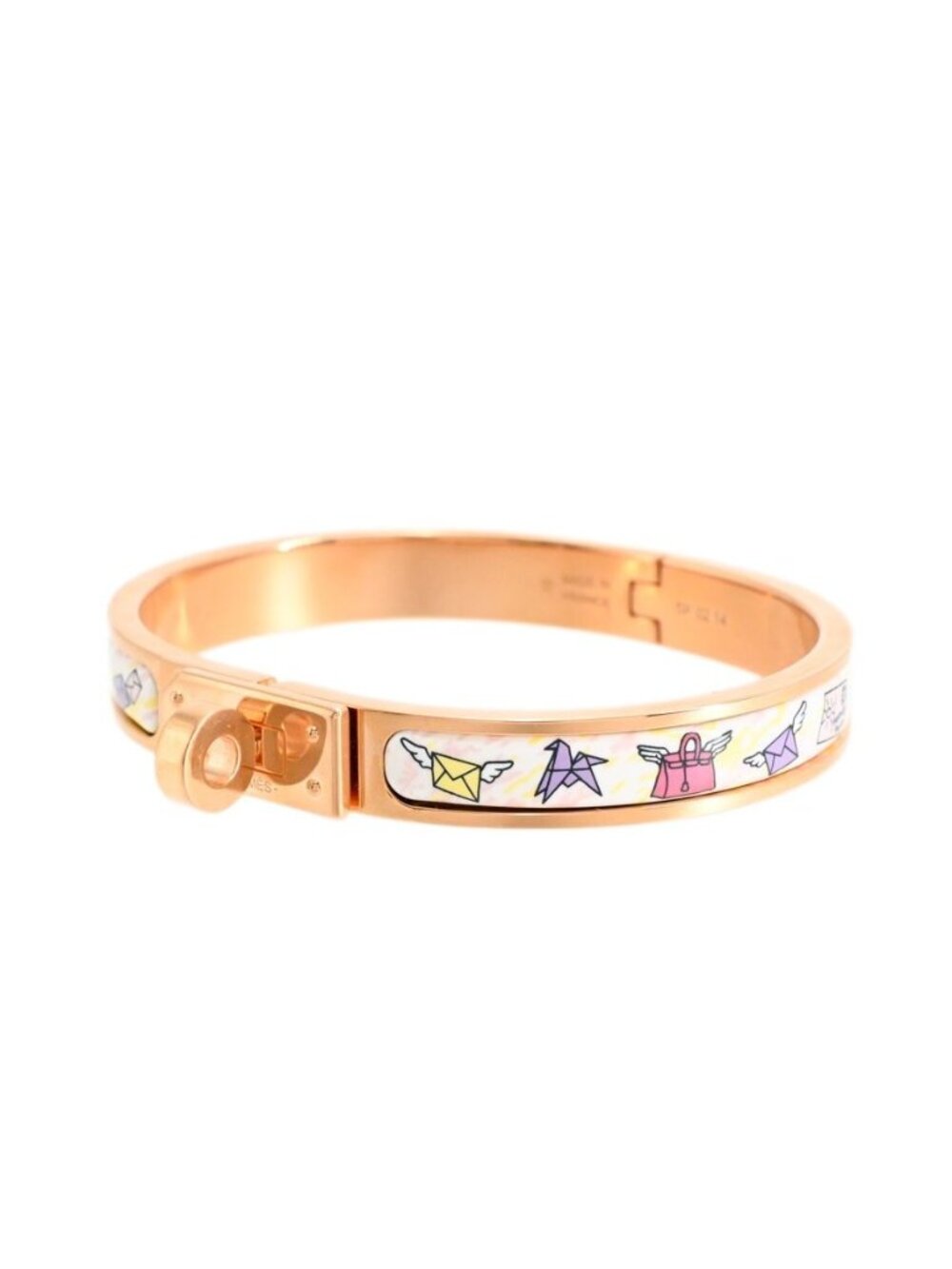 Hermes Bangle Mini Clic Kelly Bracelet